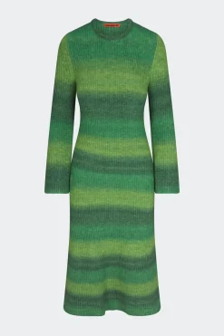 Axon Dress in Gummy Green Multi