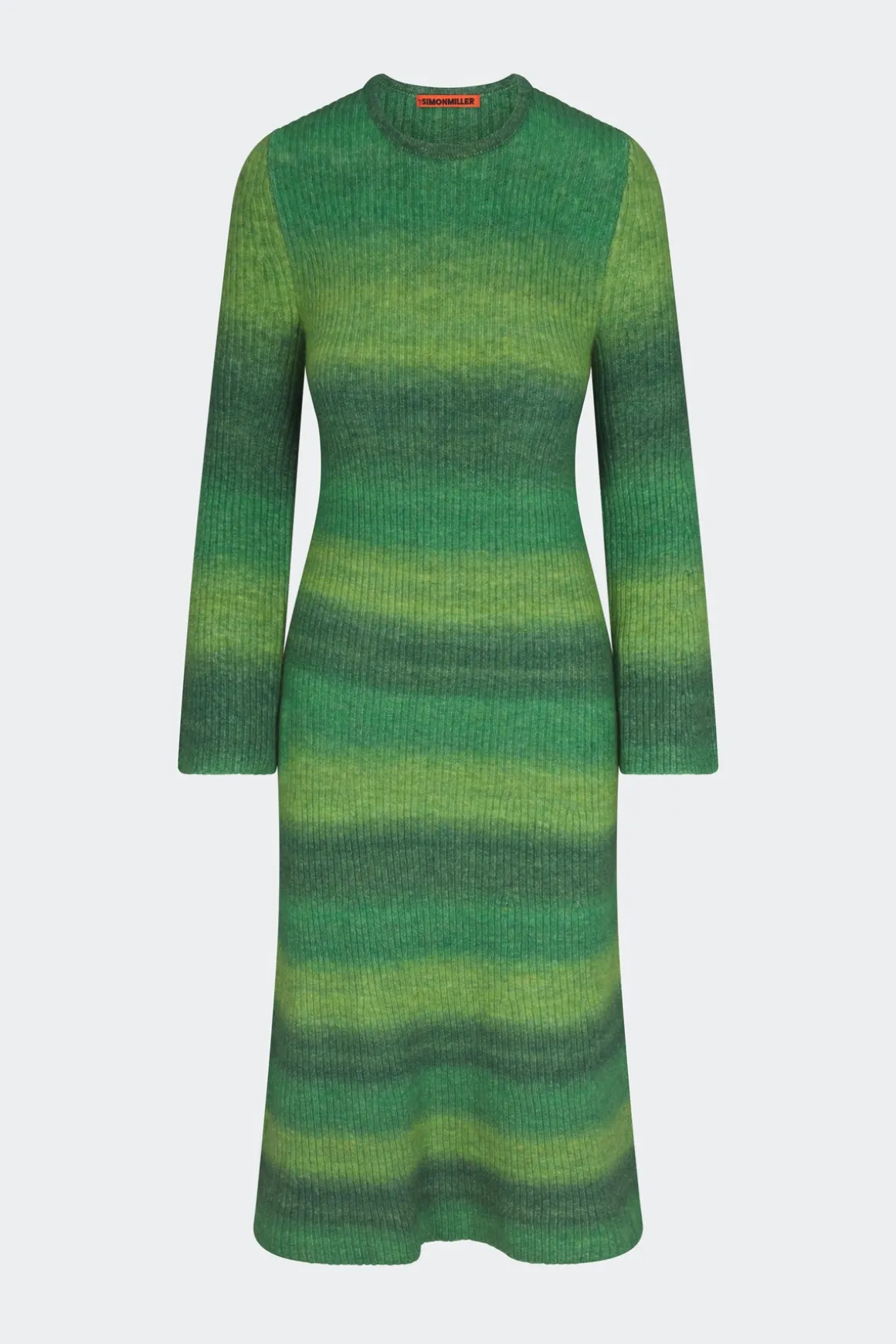 Axon Dress in Gummy Green Multi