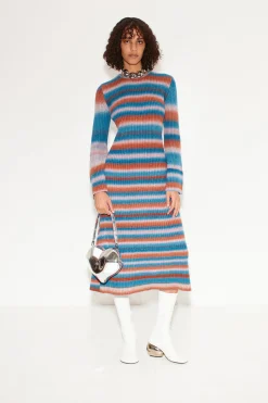 Axon Dress in Matisse Blue Multi
