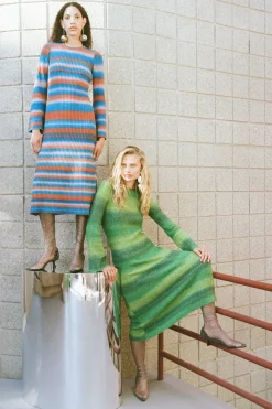 Axon Dress in Matisse Blue Multi