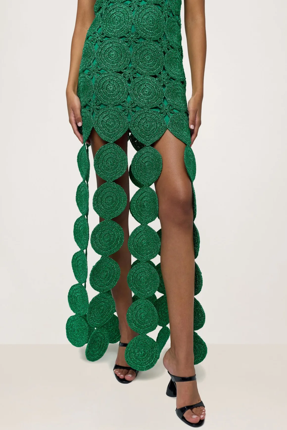 Beep Beep Dress in Gummy Green