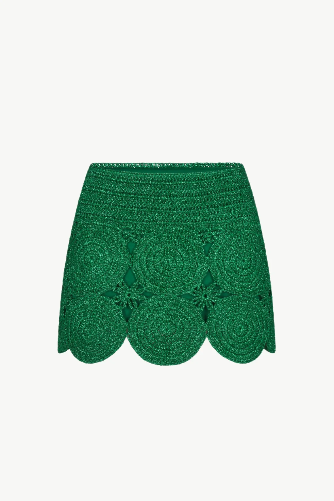 Beep Beep Mini Skirt in Gummy Green