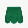 Beep Beep Mini Skirt in Gummy Green