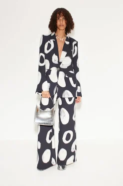 Bloo Painted Crepe Pant in Painted Dot