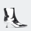 Chrome Kuki Boot in Silver