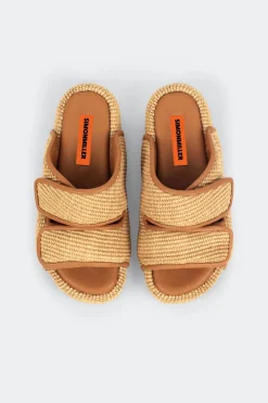 Cro Slide in Natural Raffia