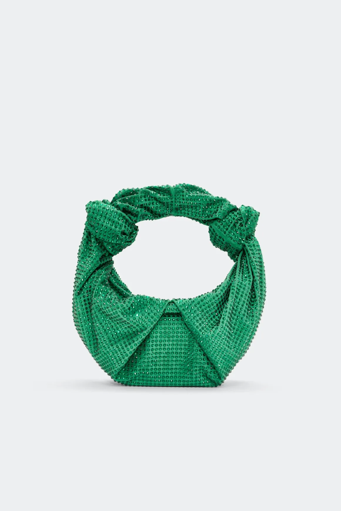 Crystal Lopsy Bag in Gummy Green
