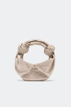 Crystal Lopsy Bag in Seashell