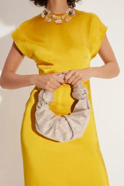 Crystal Lopsy Bag in Seashell