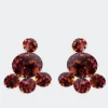 Deco Earring in Brown/Black Tortoise