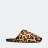 Haircalf Bubble Slipper in Cheetah