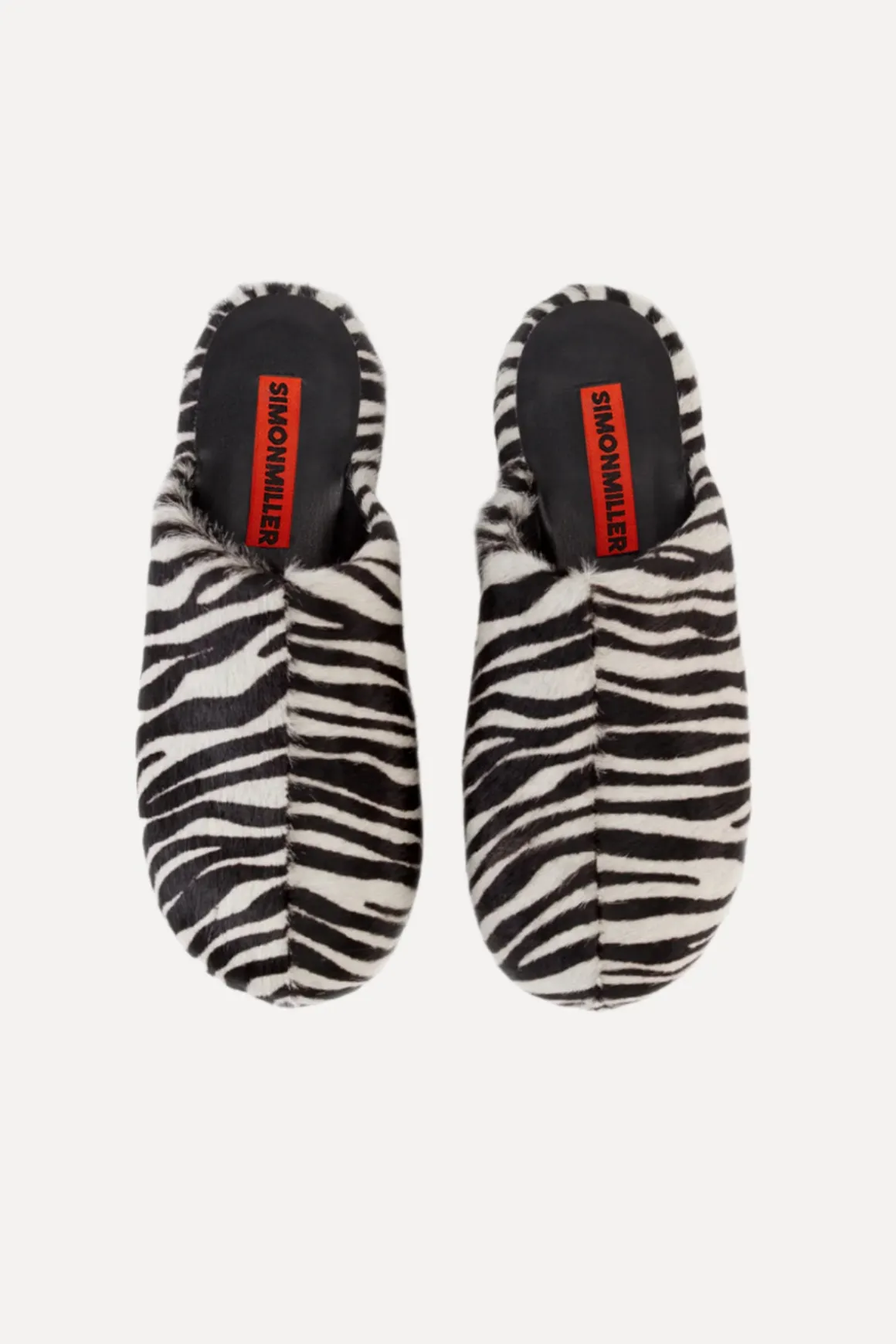 Haircalf Platform Bubble Clog in Zebra Trip