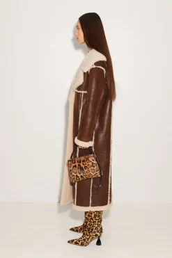 Jetz Coat in Choco Brown