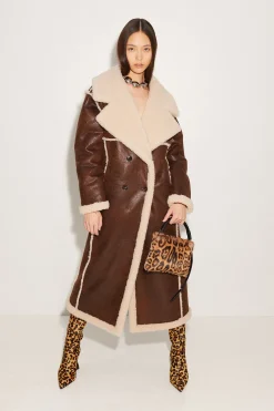 Jetz Coat in Choco Brown