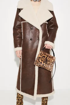 Jetz Coat in Choco Brown