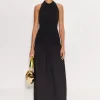 Junjo Combo Dress in Black