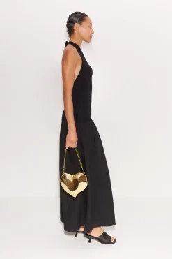 Junjo Combo Dress in Black