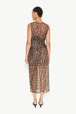 Kinny Mesh Dress in Cheetah
