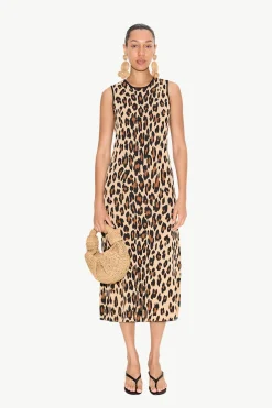 Knits By Axon Sleeveless Dress in Cheetah