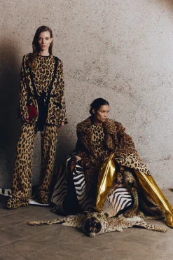 Knits By Axon Sleeveless Dress in Cheetah