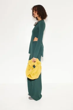 Knits By Canoga Long Sleeve Top in Fern