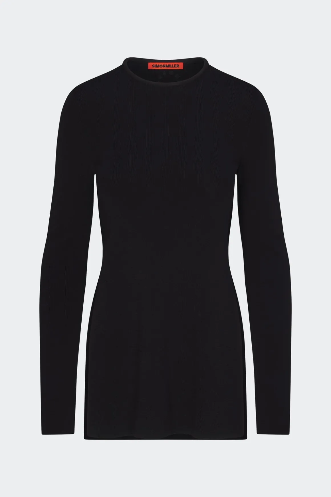 Knits By Canoga Long Sleeve Top in Black