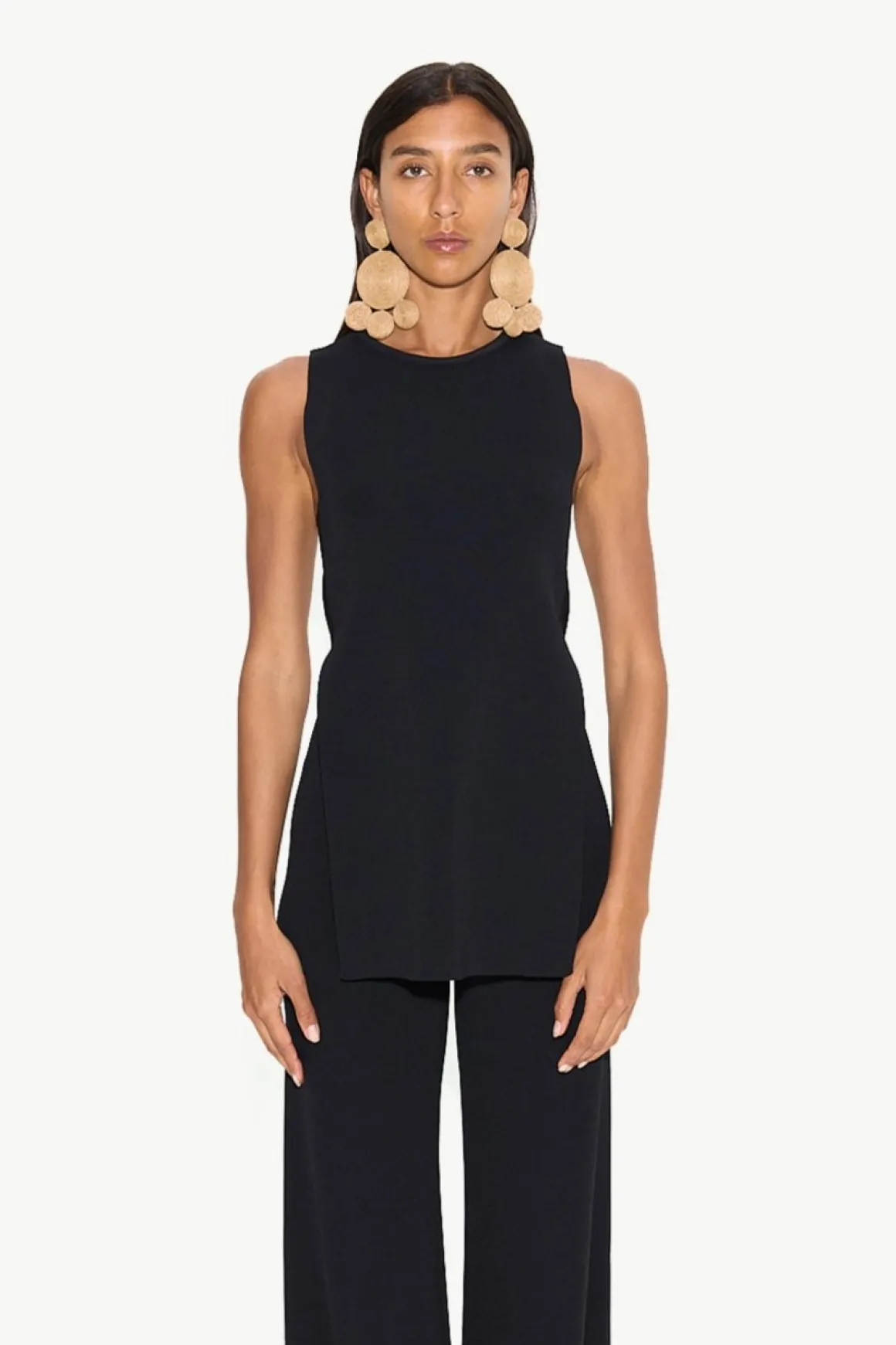 Knits By Canoga Top in Black