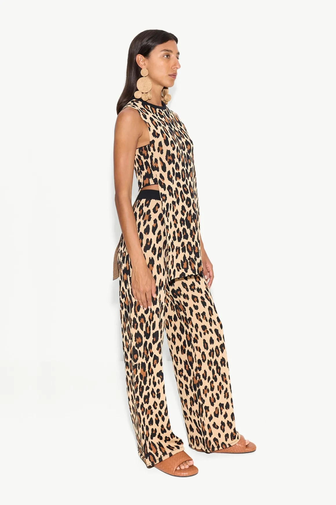 Knits By Canoga Top in Cheetah