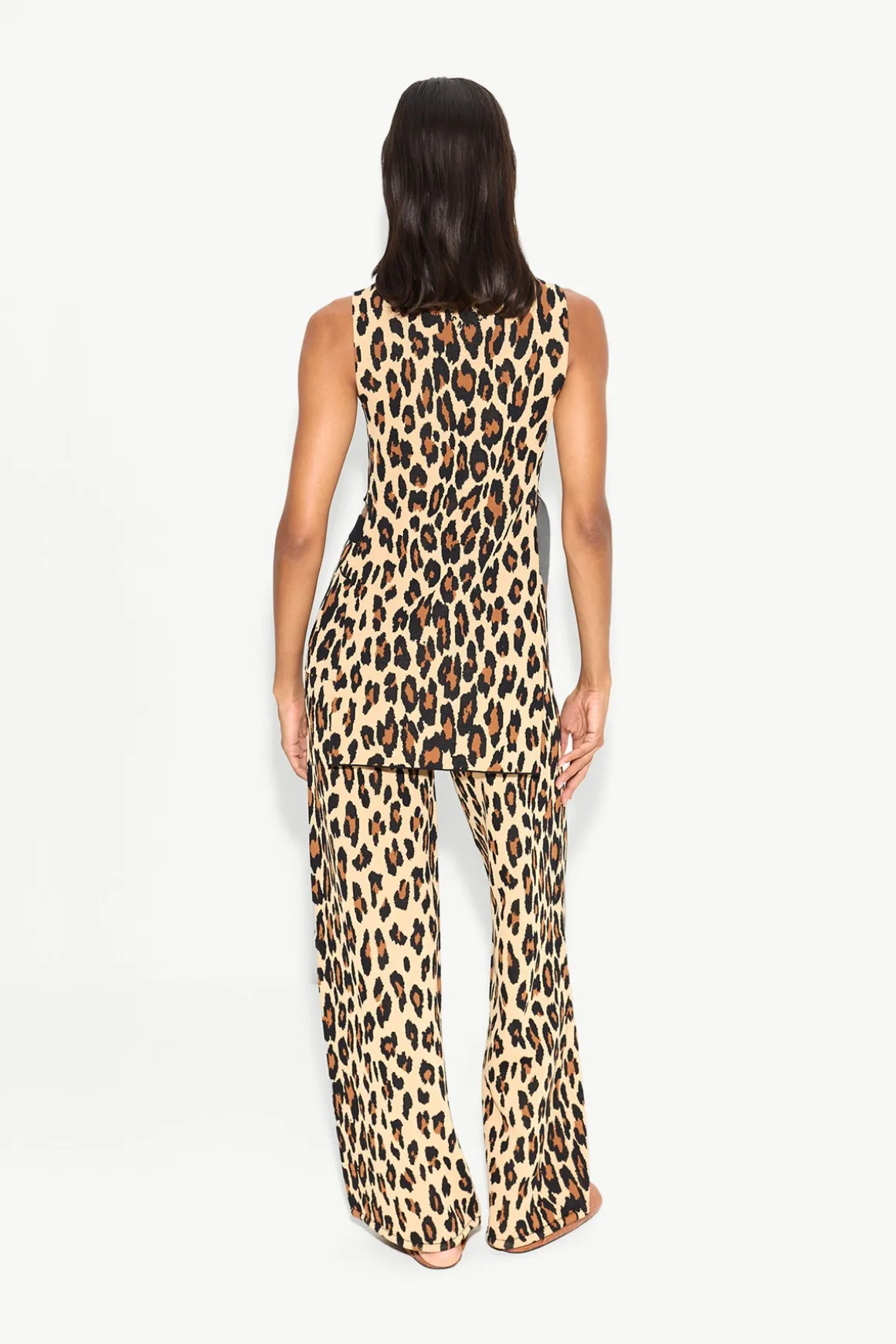 Knits By Canoga Top in Cheetah