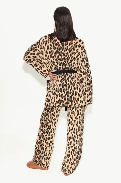 Knits By Jabber Pant in Cheetah
