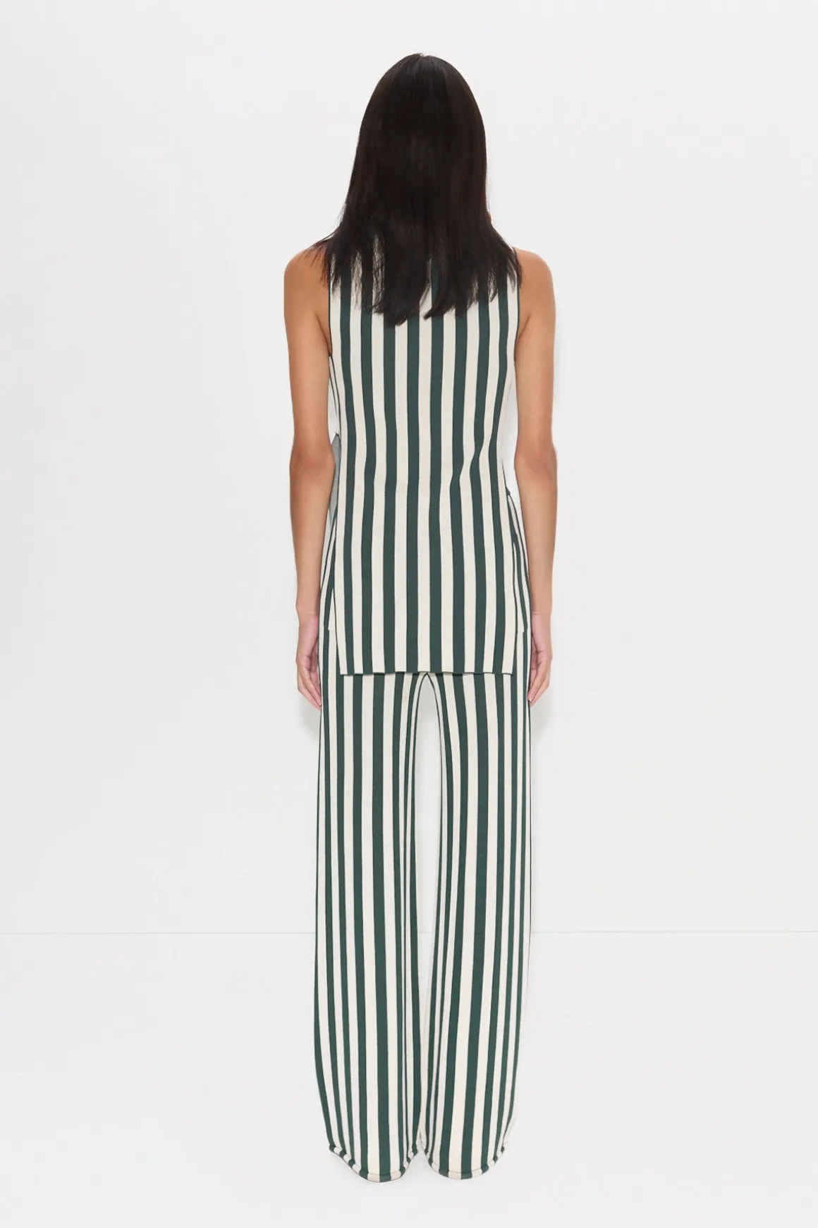 Knits By Jabber Pant in Gummy Green/Ecru