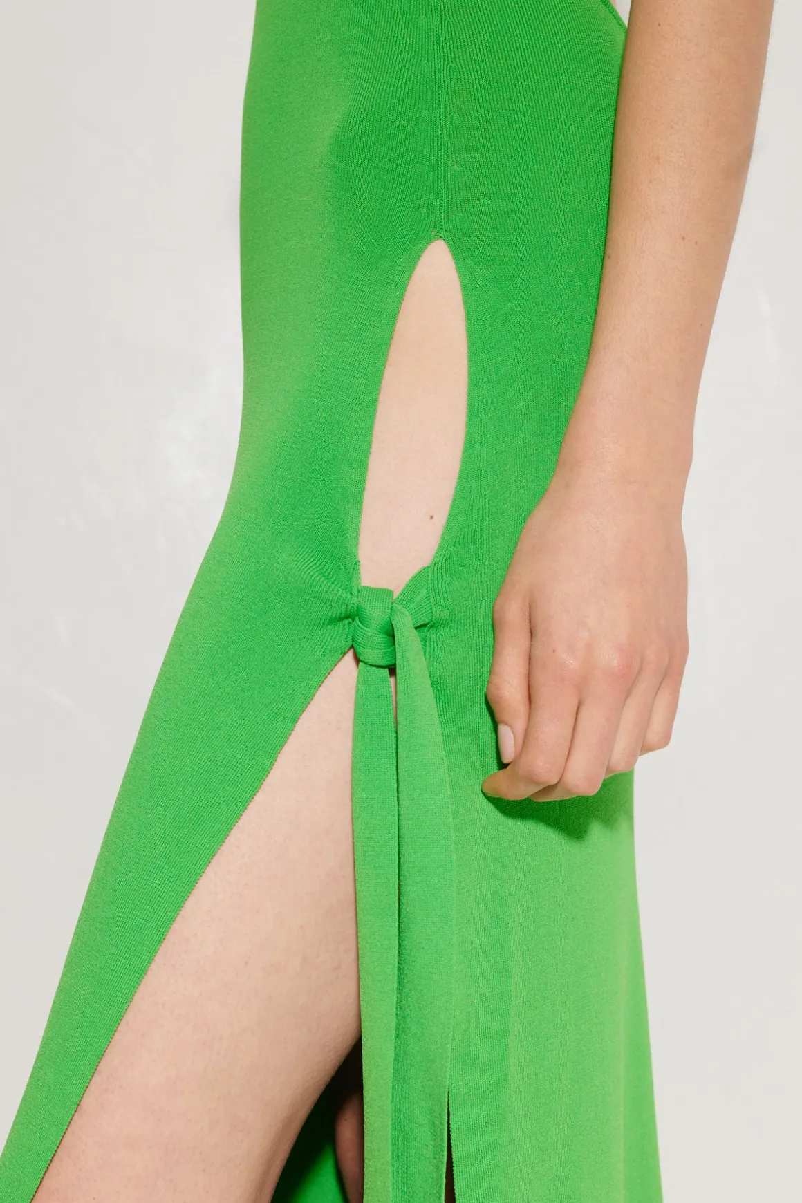 Knits By Junjo Dress in Gummy Green