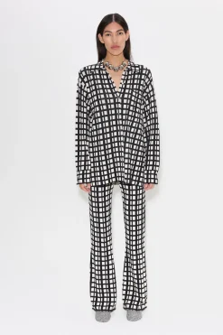 Knits By Whitsett Pant in Windowpane