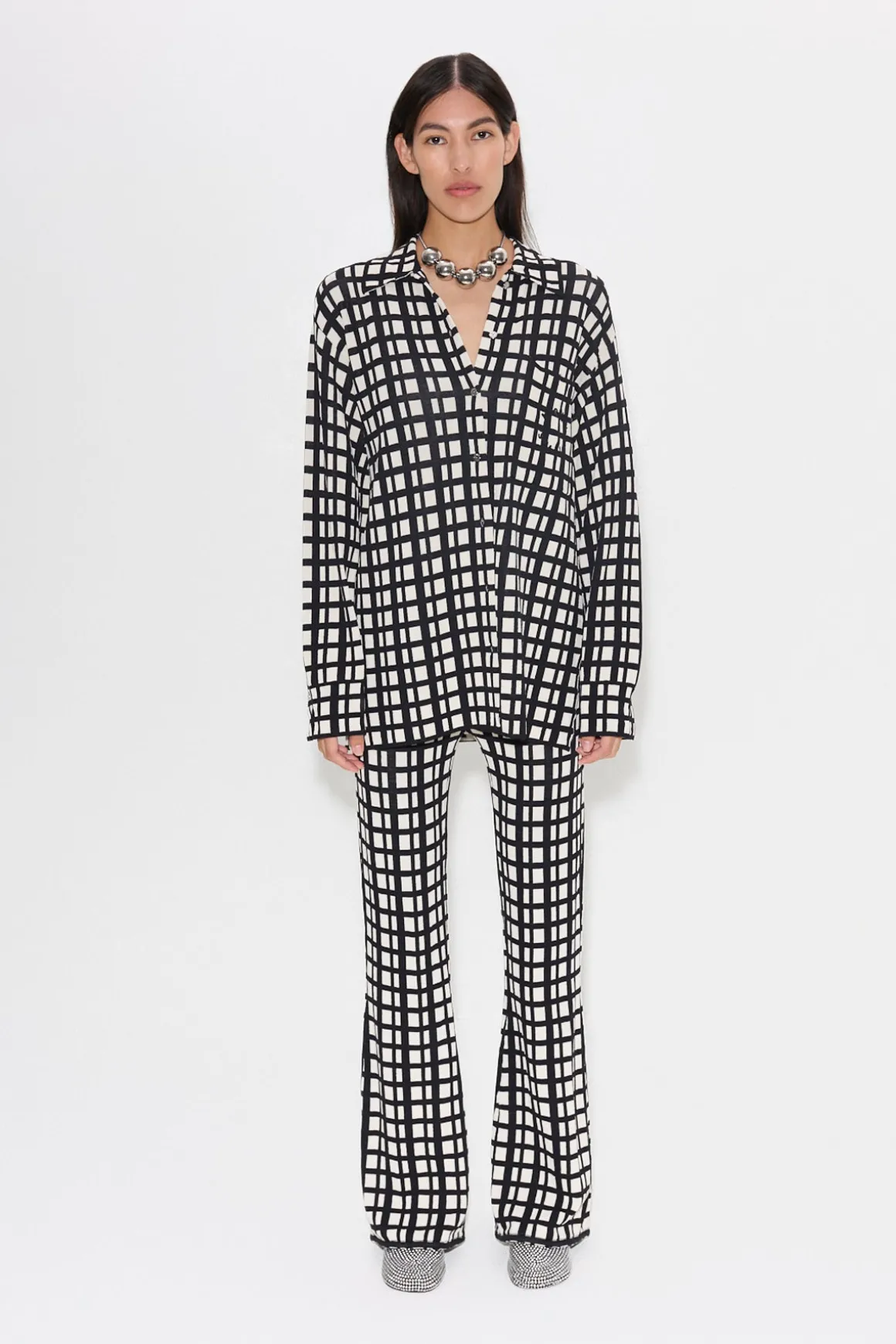 Knits By Whitsett Pant in Windowpane