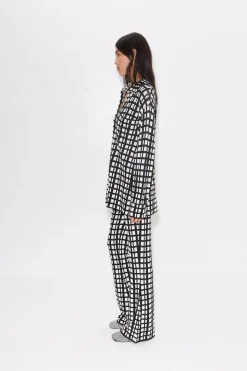 Knits By Whitsett Pant in Windowpane
