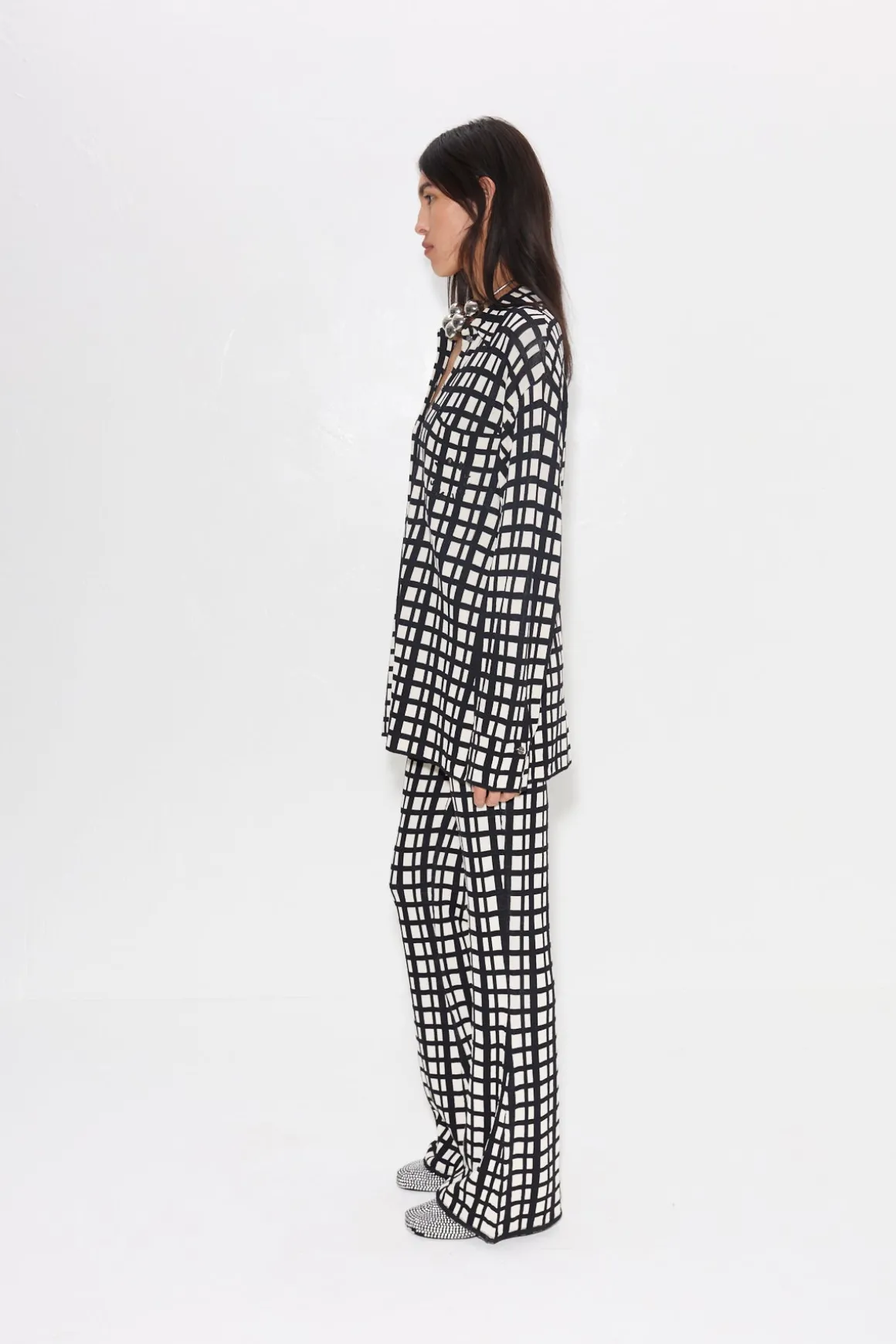 Knits By Whitsett Pant in Windowpane