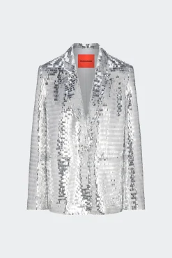 Lennox Jacket in Satellite Silver