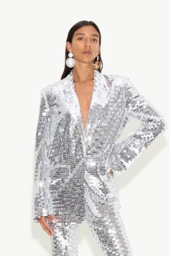 Lennox Jacket in Satellite Silver