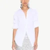 Loch Button Up in Macadamia