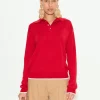 Marcel Polo Sweater in Lucky Red