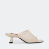 Mesh Beep Heel in Seashell
