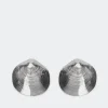 Moule Earrings in Silver