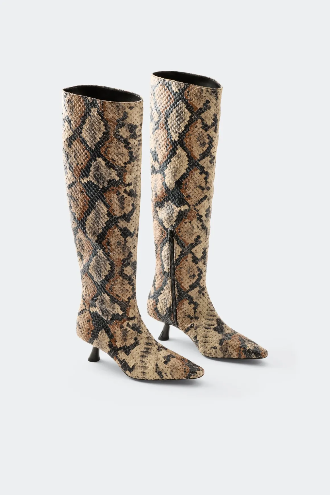 Snake Tall Kuki Boot in Snake Print