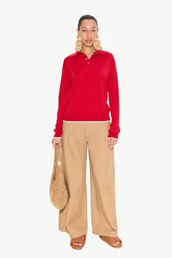 Thorne Twill Pant in Khaki
