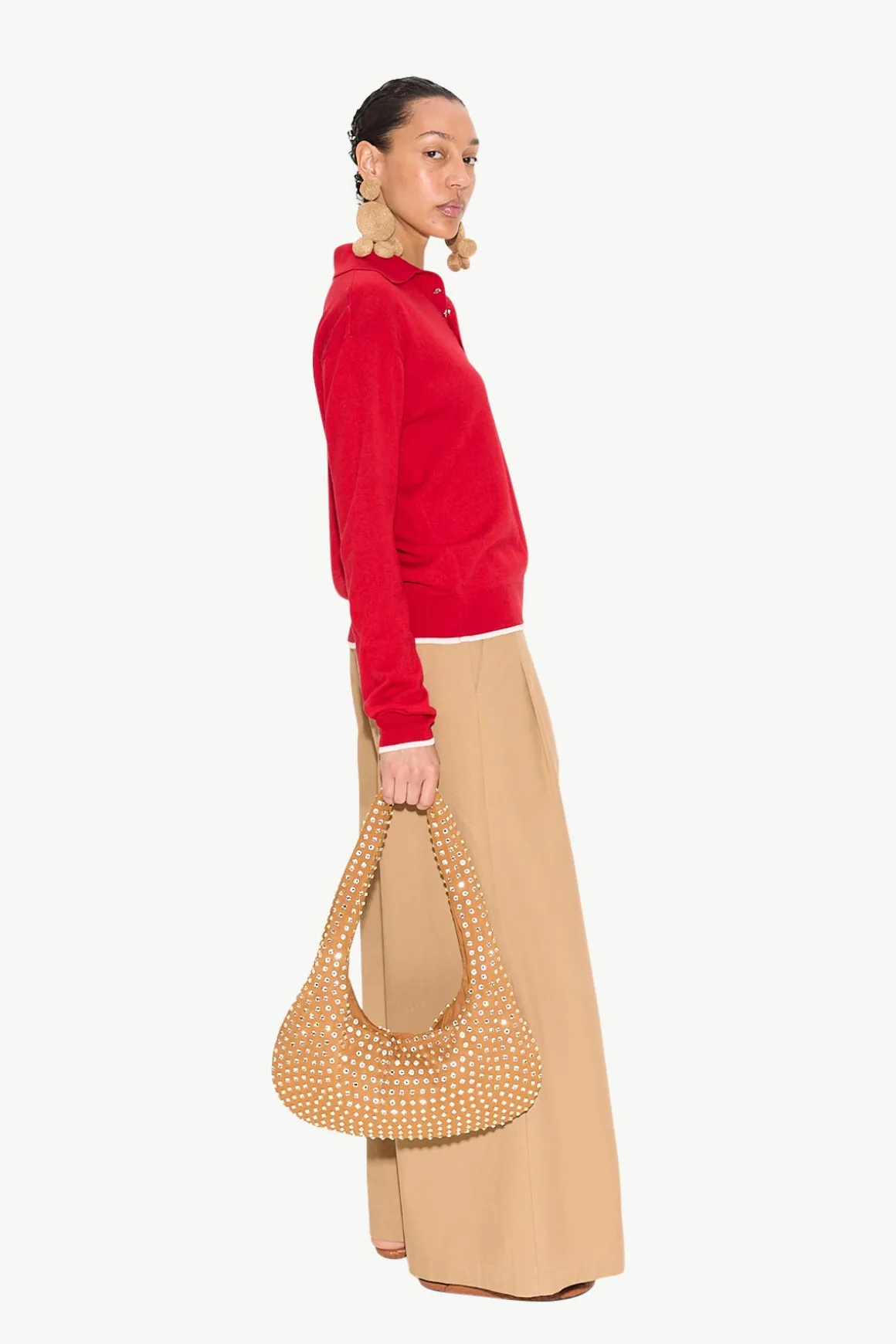 Thorne Twill Pant in Khaki