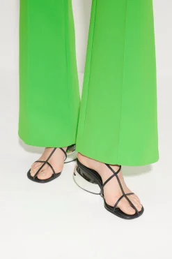 Zypresse Crepe Pants in Gummy Green